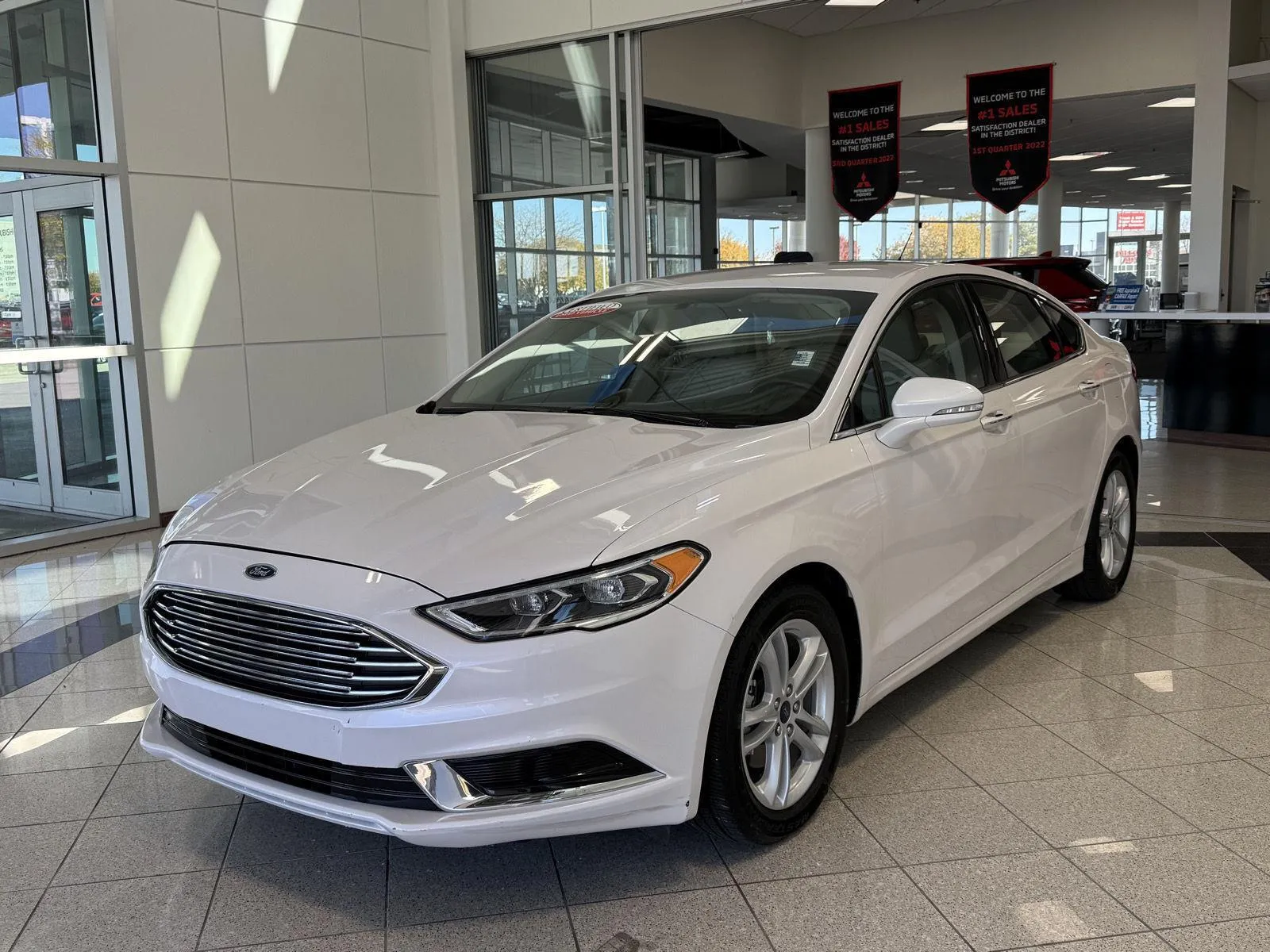 White 2018 Ford Fusion SE for sale in Lincoln, NE