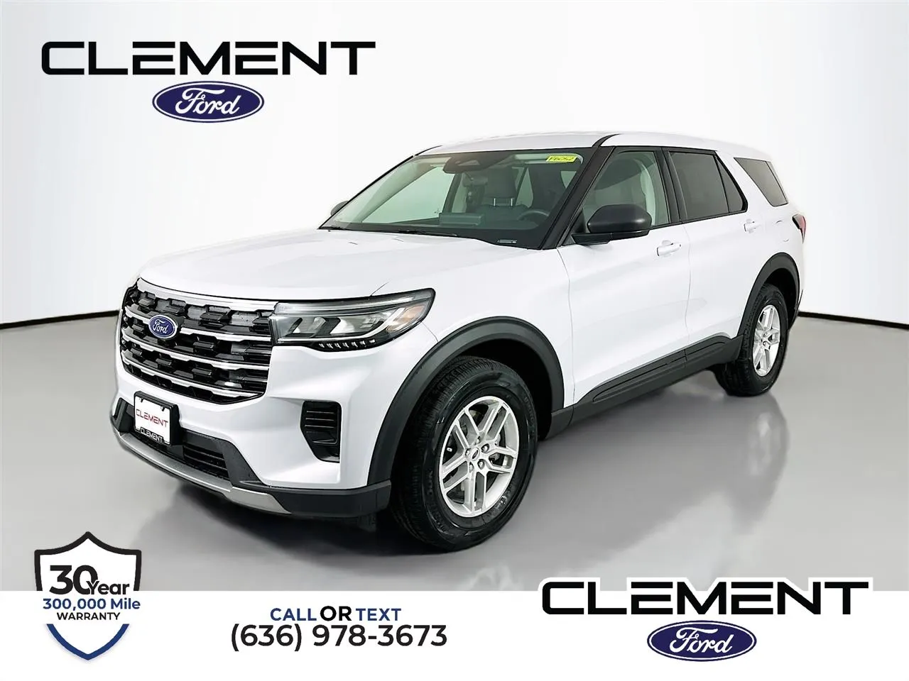 White 2026 Ford Explorer Active for sale in Wentzville, MO