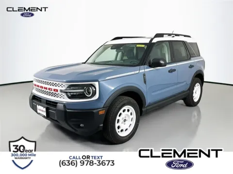 Gray 2025 Ford Bronco Sport Heritage for sale in Wentzville, MO