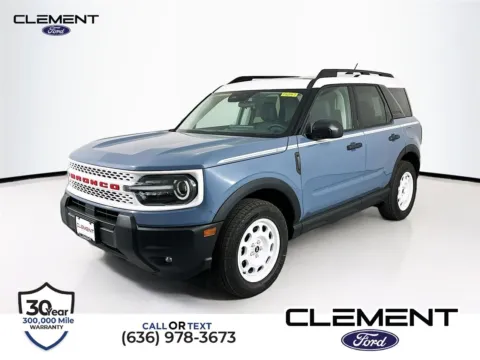 Gray 2025 Ford Bronco Sport Heritage for sale in Wentzville, MO