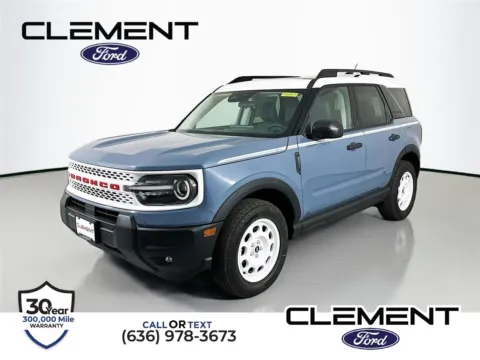 Gray 2025 Ford Bronco Sport Heritage for sale in Wentzville, MO