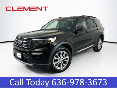 Black 2022 Ford Explorer XLT for sale in Wentzville, MO