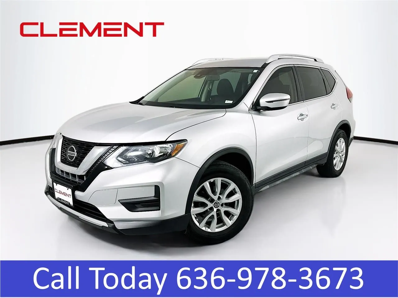 Silver 2020 Nissan Rogue SV for sale in Wentzville, MO