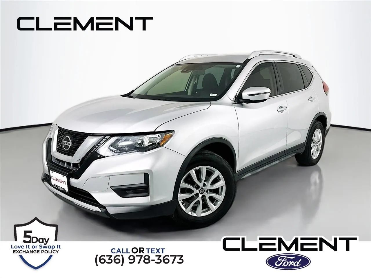 Silver 2020 Nissan Rogue SV for sale in Wentzville, MO