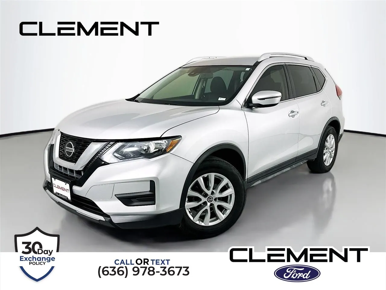 Silver 2020 Nissan Rogue SV for sale in Wentzville, MO