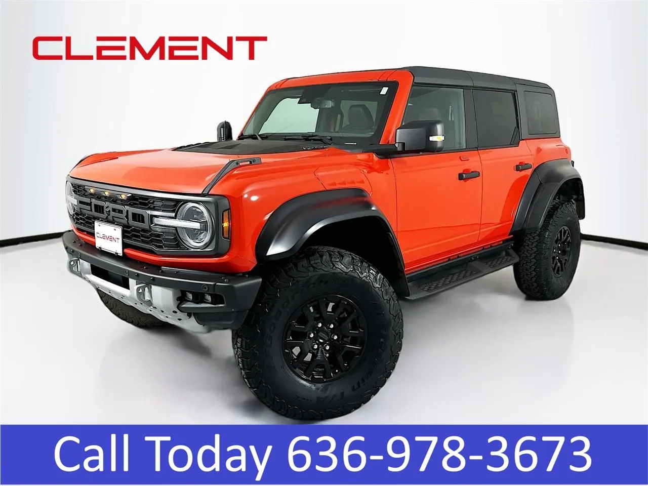 Orange 2023 Ford Bronco Raptor for sale in Wentzville, MO
