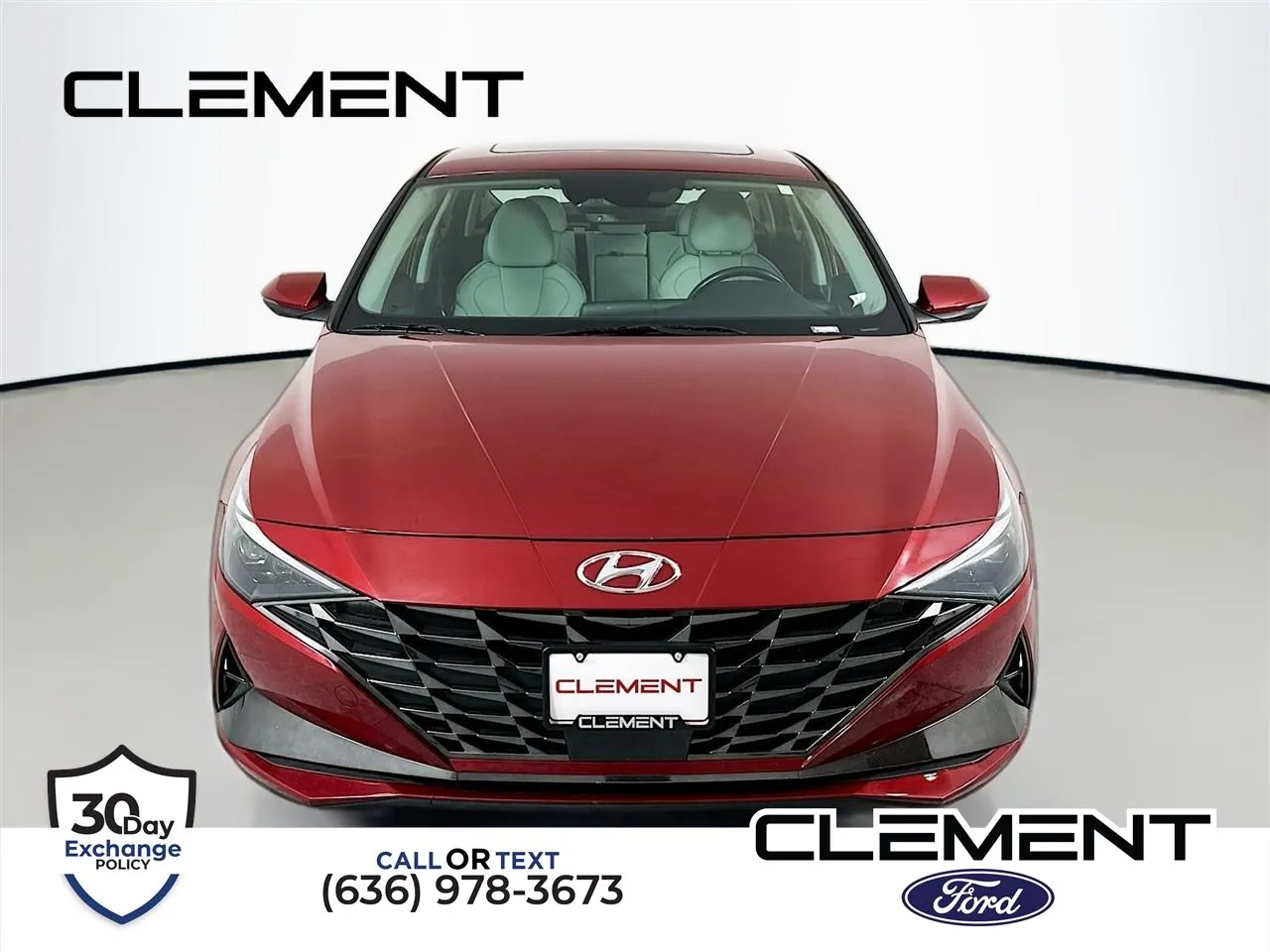 Red 2023 Hyundai Elantra Hybrid Limited for sale in Wentzville, MO