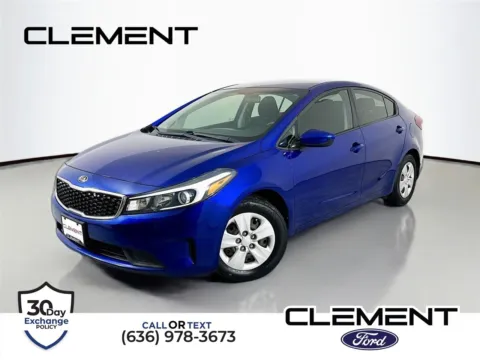 Blue 2017 Kia Forte LX for sale in Wentzville, MO