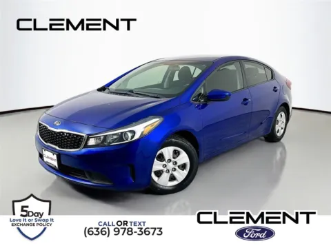 Blue 2017 Kia Forte LX for sale in Wentzville, MO