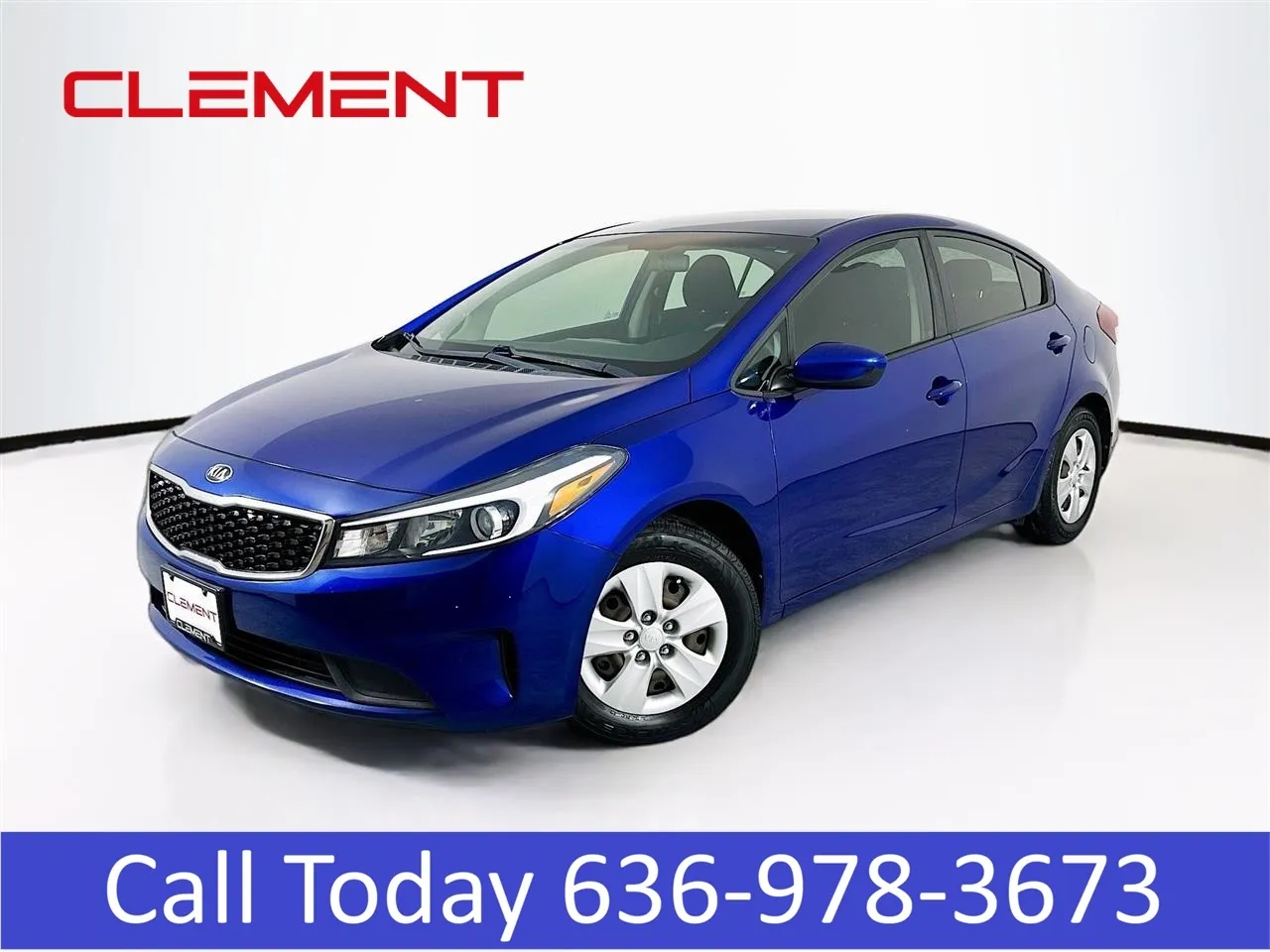 Blue 2017 Kia Forte LX for sale in Wentzville, MO