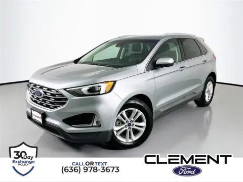 Silver 2020 Ford Edge SEL for sale in Wentzville, MO