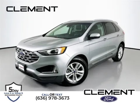 Silver 2020 Ford Edge SEL for sale in Wentzville, MO