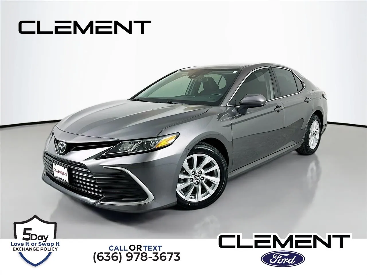 Gray 2021 Toyota Camry LE for sale in Wentzville, MO