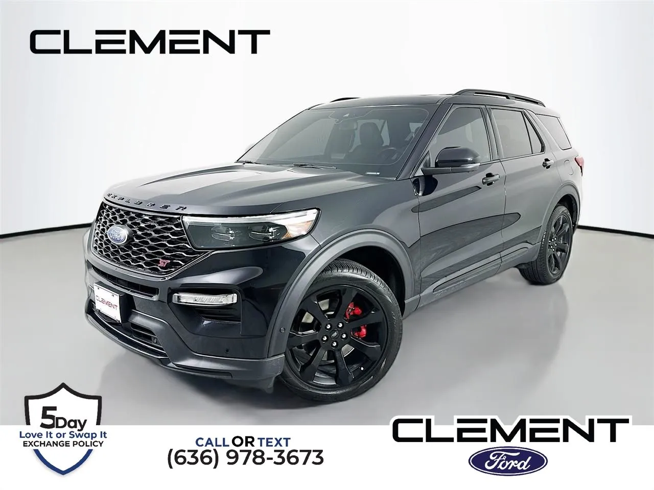 Black 2021 Ford Explorer ST for sale in Wentzville, MO