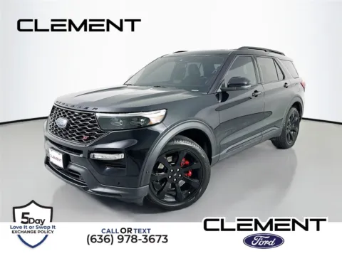 Black 2021 Ford Explorer ST for sale in Wentzville, MO