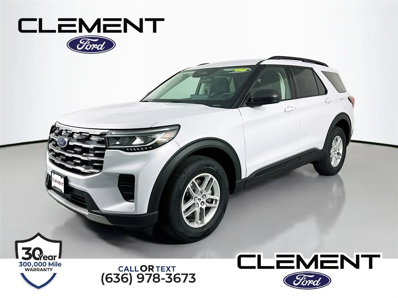 White 2026 Ford Explorer Active for sale in Wentzville, MO
