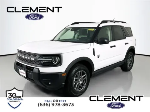 White 2025 Ford Bronco Sport Big Bend for sale in Wentzville, MO