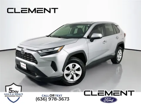 Silver 2024 Toyota RAV4 LE for sale in Wentzville, MO