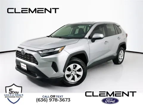 Silver 2024 Toyota RAV4 LE for sale in Wentzville, MO