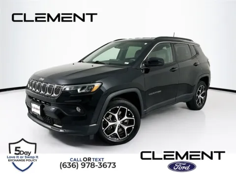 Black 2024 Jeep Compass Latitude for sale in Wentzville, MO
