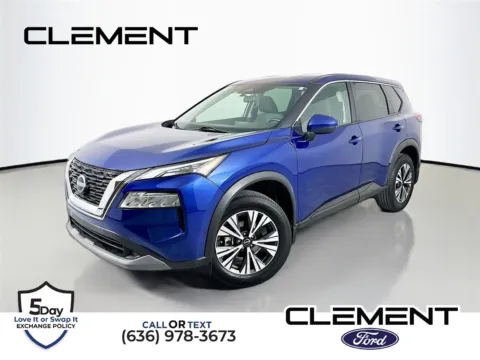 Blue 2022 Nissan Rogue SV for sale in Wentzville, MO