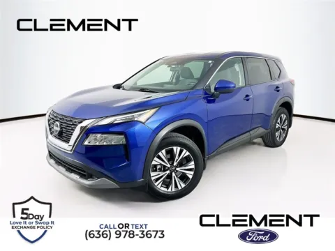 Blue 2022 Nissan Rogue SV for sale in Wentzville, MO