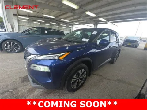 Blue 2022 Nissan Rogue SV for sale in Wentzville, MO