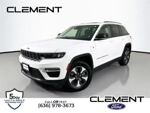 White 2022 Jeep Grand Cherokee 4xe for sale in Wentzville, MO