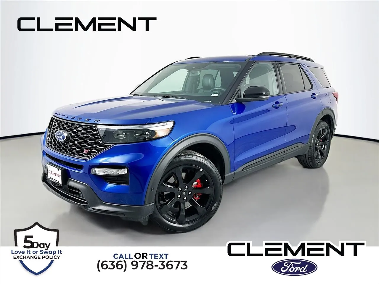 Blue 2022 Ford Explorer ST for sale in Wentzville, MO