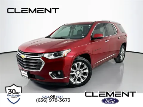 Red 2018 Chevrolet Traverse Premier for sale in Wentzville, MO