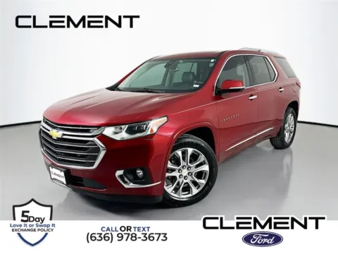 Red 2018 Chevrolet Traverse Premier for sale in Wentzville, MO