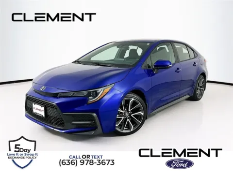 Blue 2020 Toyota Corolla SE for sale in Wentzville, MO