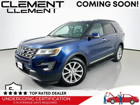 Blue 2017 Ford Explorer Limited for sale in Wentzville, MO