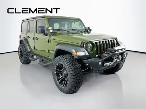 Another view of 2021 Jeep Wrangler Unlimited Sport S for sale in Wentzville, MO at Clement Ford