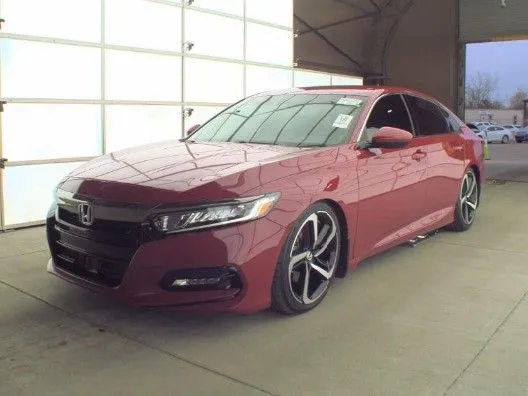 Red 2018 Honda Accord Sport for sale in Wentzville, MO