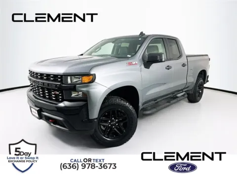 Gray 2019 Chevrolet Silverado 1500 Custom Trail Boss for sale in Wentzville, MO
