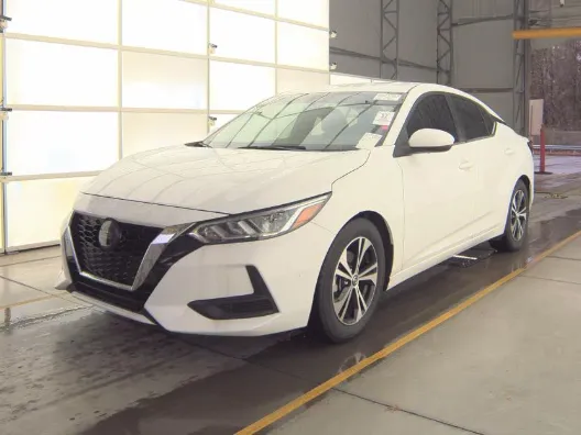 White 2022 Nissan Sentra SV for sale in Wentzville, MO