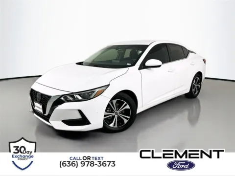White 2022 Nissan Sentra SV for sale in Wentzville, MO