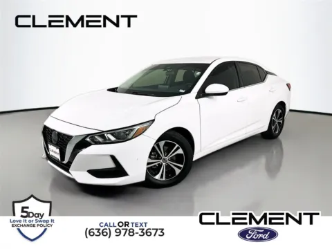 White 2022 Nissan Sentra SV for sale in Wentzville, MO