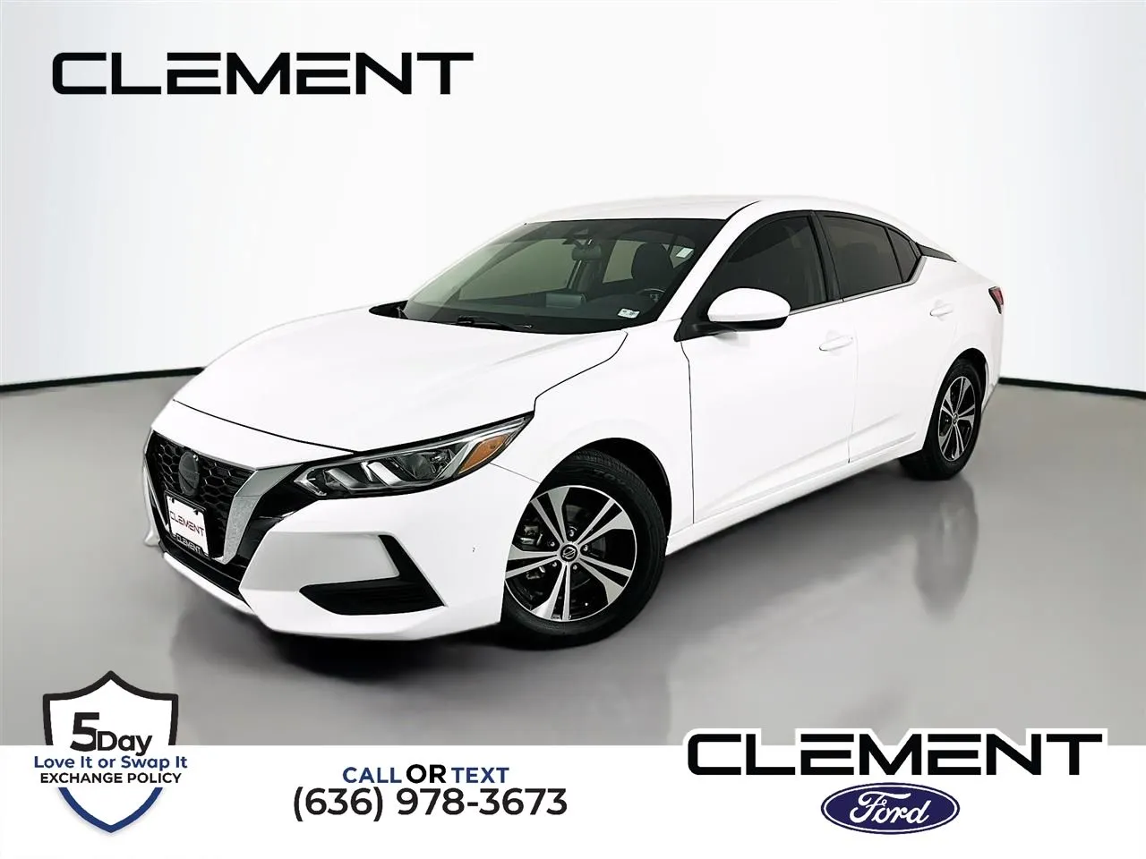 White 2022 Nissan Sentra SV for sale in Wentzville, MO