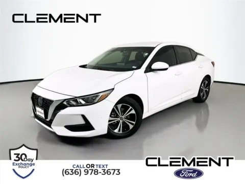 White 2022 Nissan Sentra SV for sale in Wentzville, MO