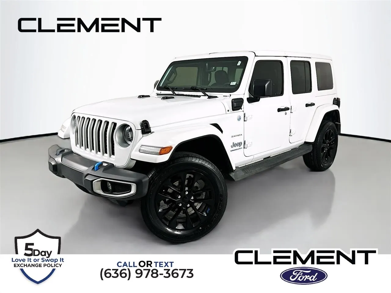 White 2023 Jeep Wrangler Sahara 4xe for sale in Wentzville, MO