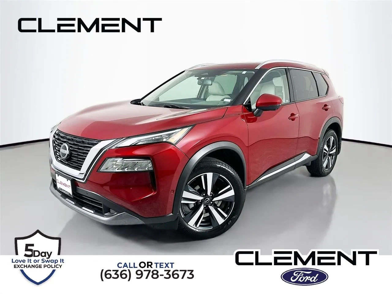 Red 2023 Nissan Rogue SL for sale in Wentzville, MO