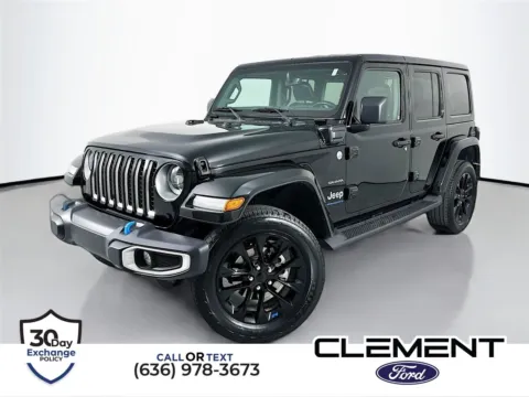 Black 2023 Jeep Wrangler Sahara 4xe for sale in Wentzville, MO