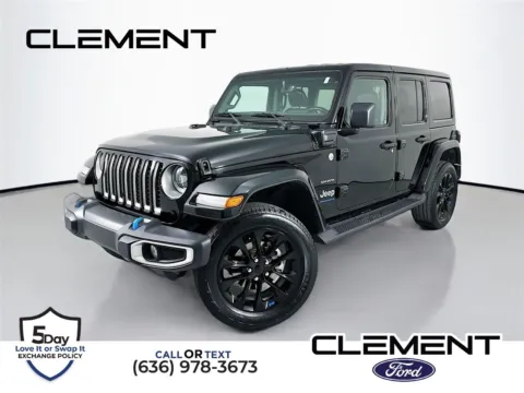 Black 2023 Jeep Wrangler Sahara 4xe for sale in Wentzville, MO