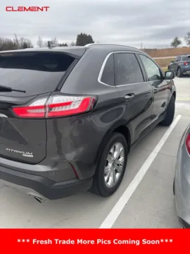 Gray 2020 Ford Edge Titanium for sale in Wentzville, MO