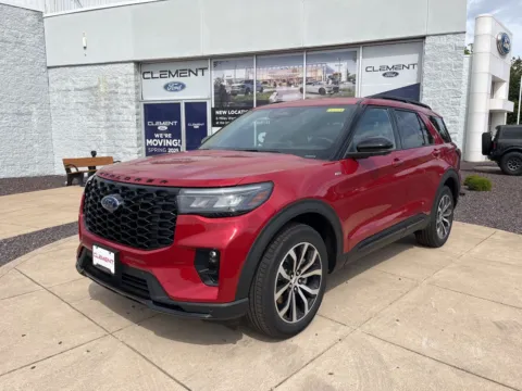 Red 2025 Ford Explorer ST-Line for sale in Wentzville, MO