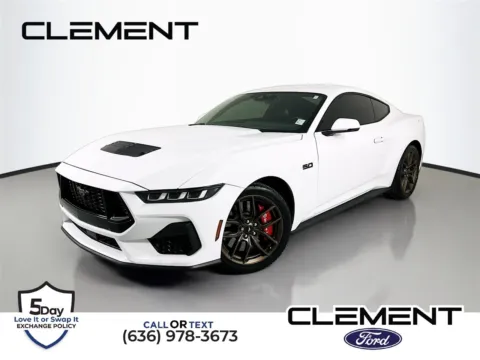 White 2024 Ford Mustang GT Premium for sale in Wentzville, MO