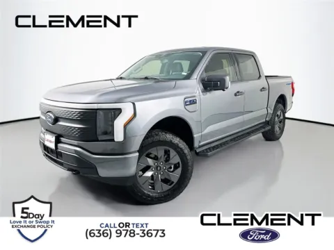 Gray 2024 Ford F-150 Lightning XLT for sale in Wentzville, MO
