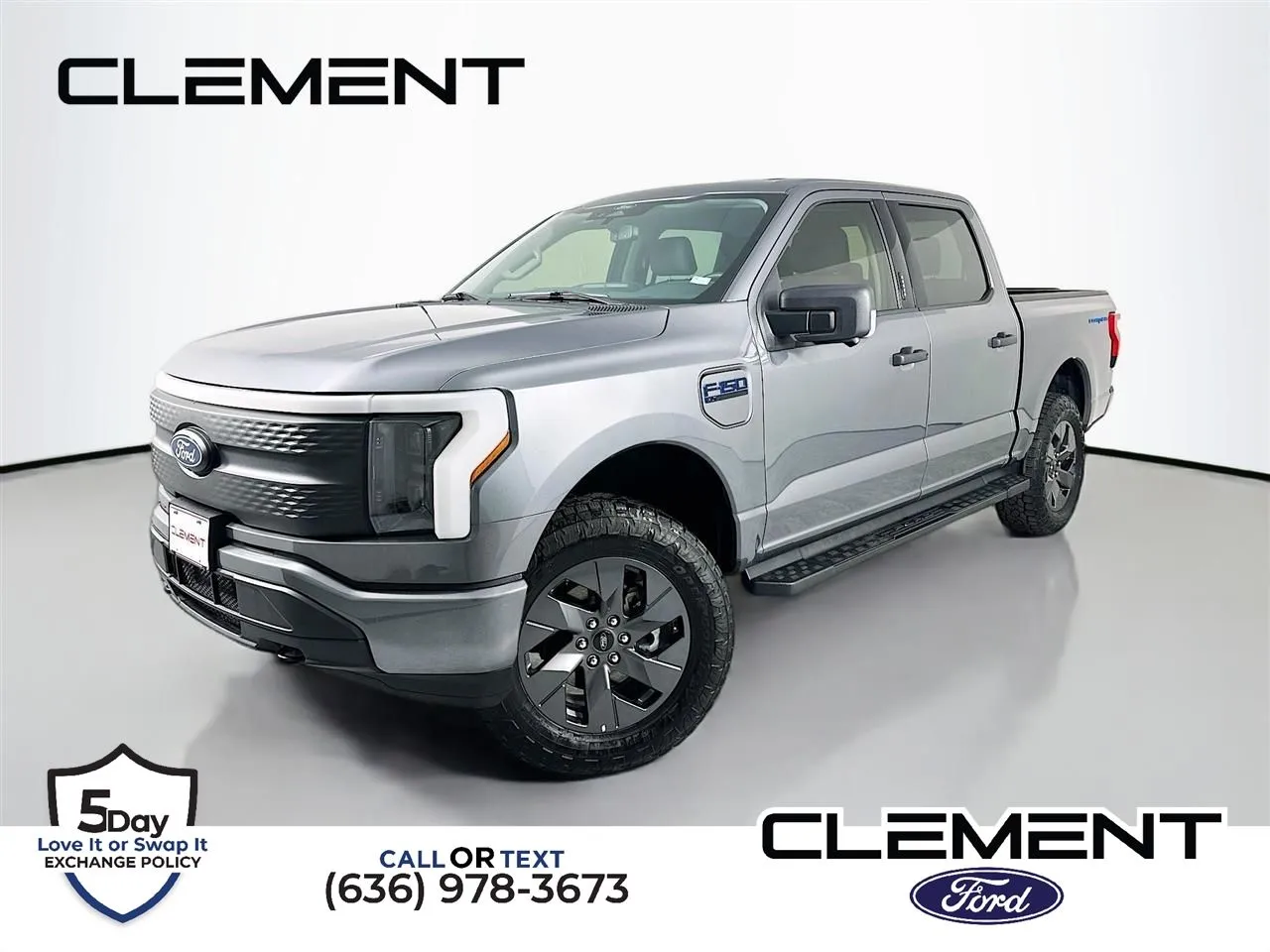 Gray 2024 Ford F-150 Lightning XLT for sale in Wentzville, MO